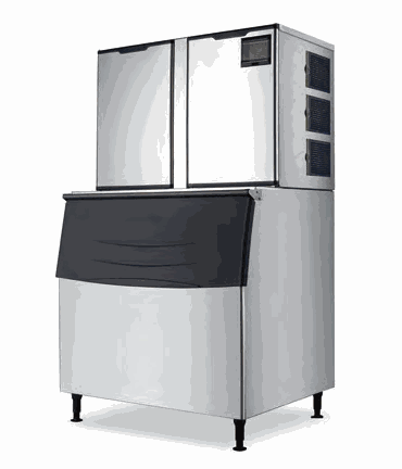 Ice Machine with Bin